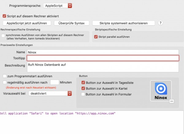Button Fur Apple Skript Funktioniert Nur Im Hintergrund Tomedo Nutzerforum