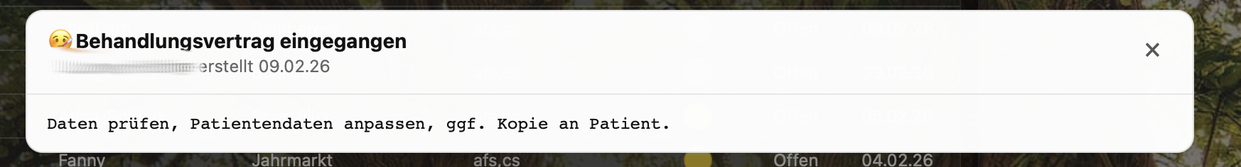 Popup: Details